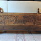 Antique wooden cradle