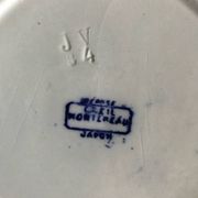 “Japan” earthenware dessert plate from Creil and Montereau