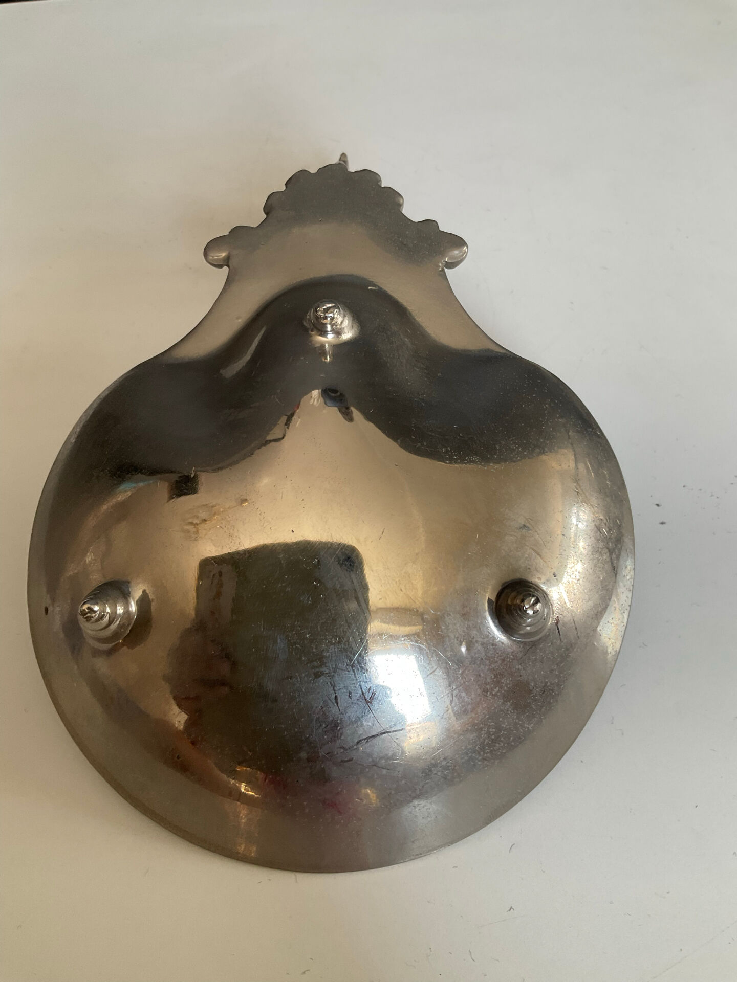 Antique Empire style silvered bronze catchall