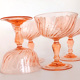 Rosaline vintage champagne flutes