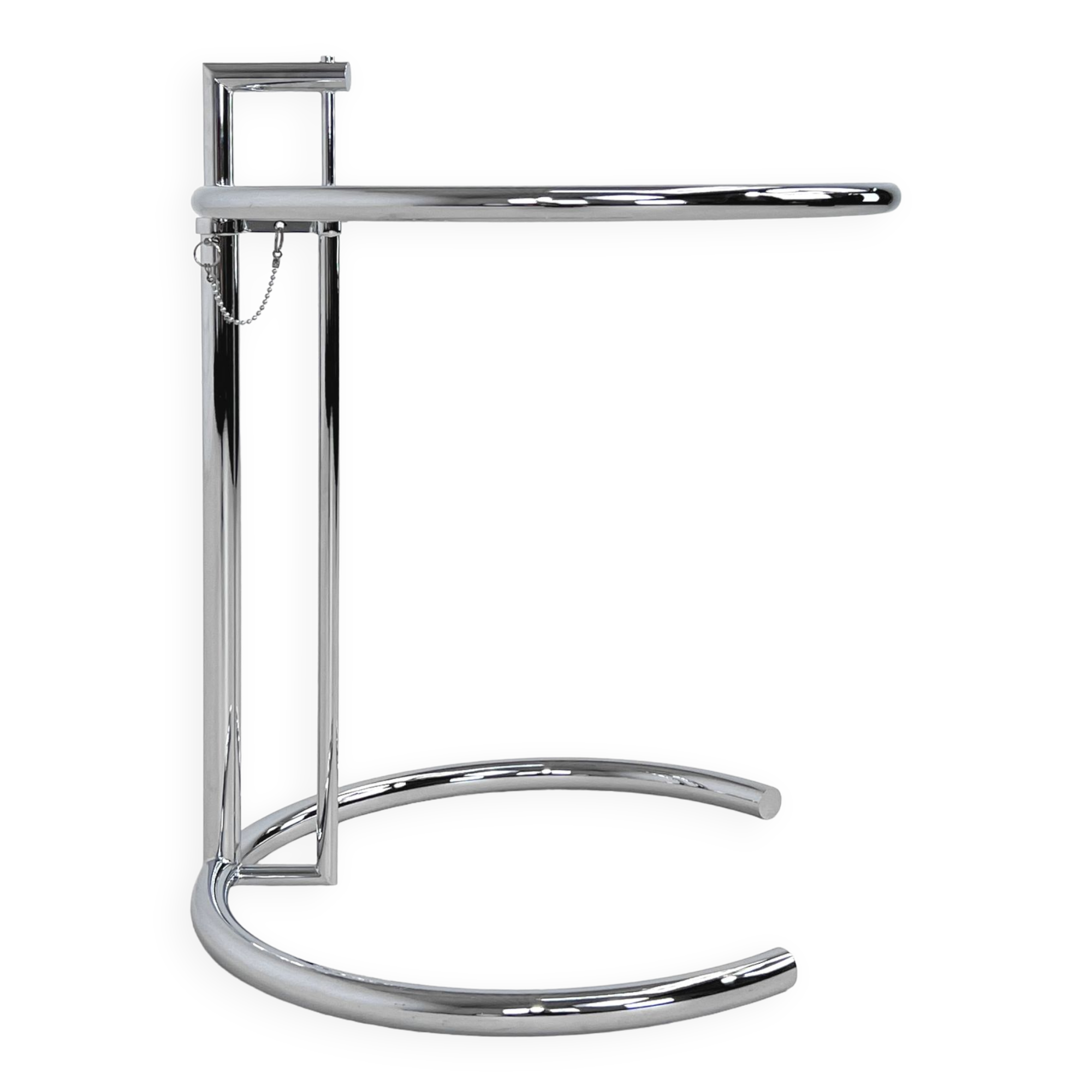 Side table E1027 or height-adjustable sofa end Eileen Gray