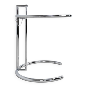 Side table E1027 or height-adjustable sofa end Eileen Gray