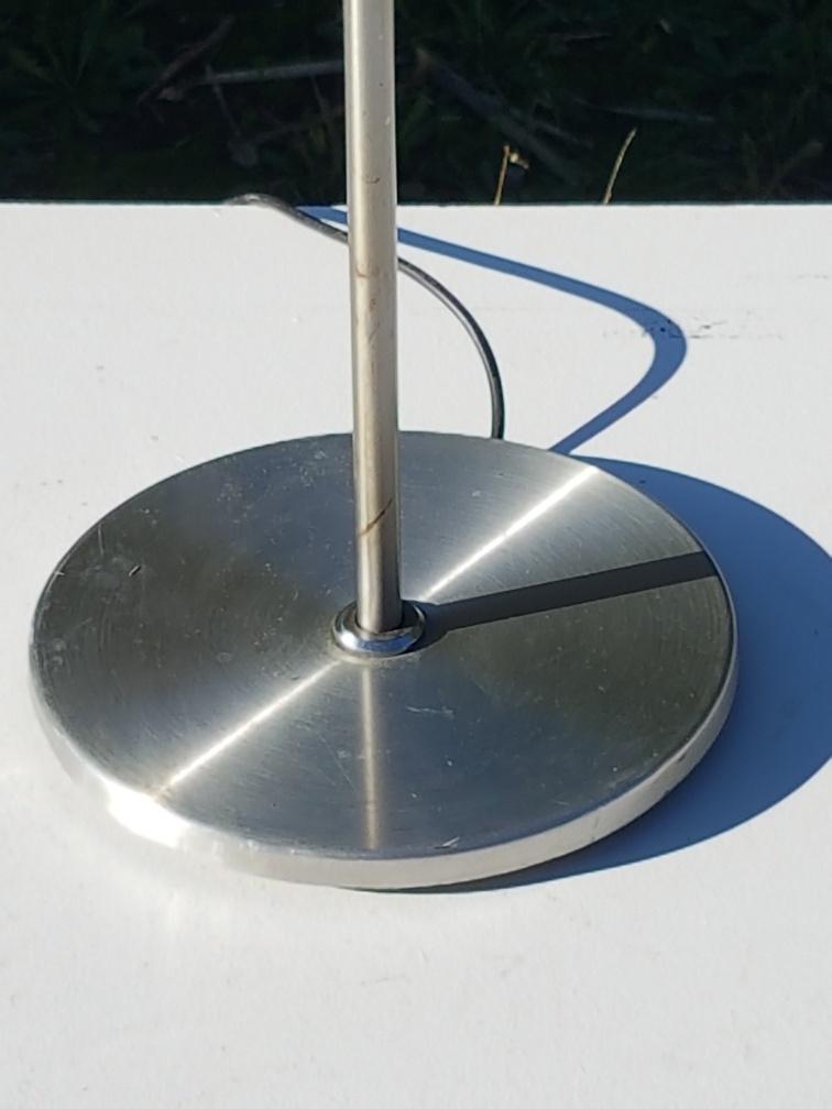 70s design stainless lamp