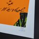 Lithographie d'Andy Warhol Édition Limitée par Cmoa. Après, COA