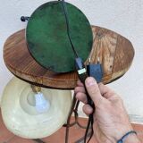 50s 60s black and chrome desk lamp
