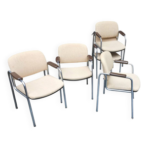 6 x fauteuils rares / - miller