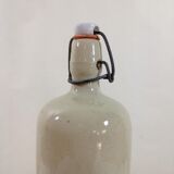 Glazed stoneware bottle