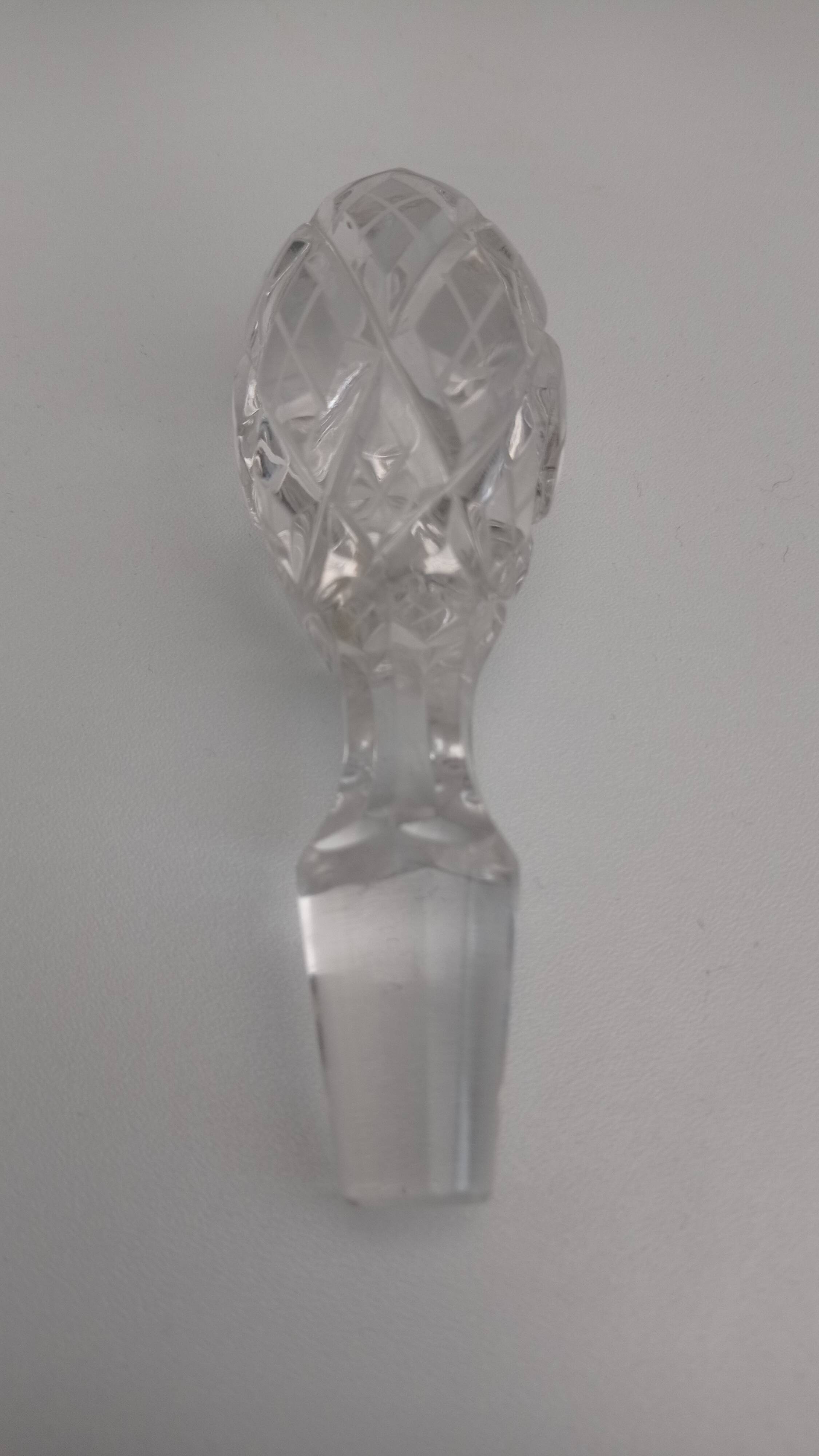 Czech crystal carafe Ruckl