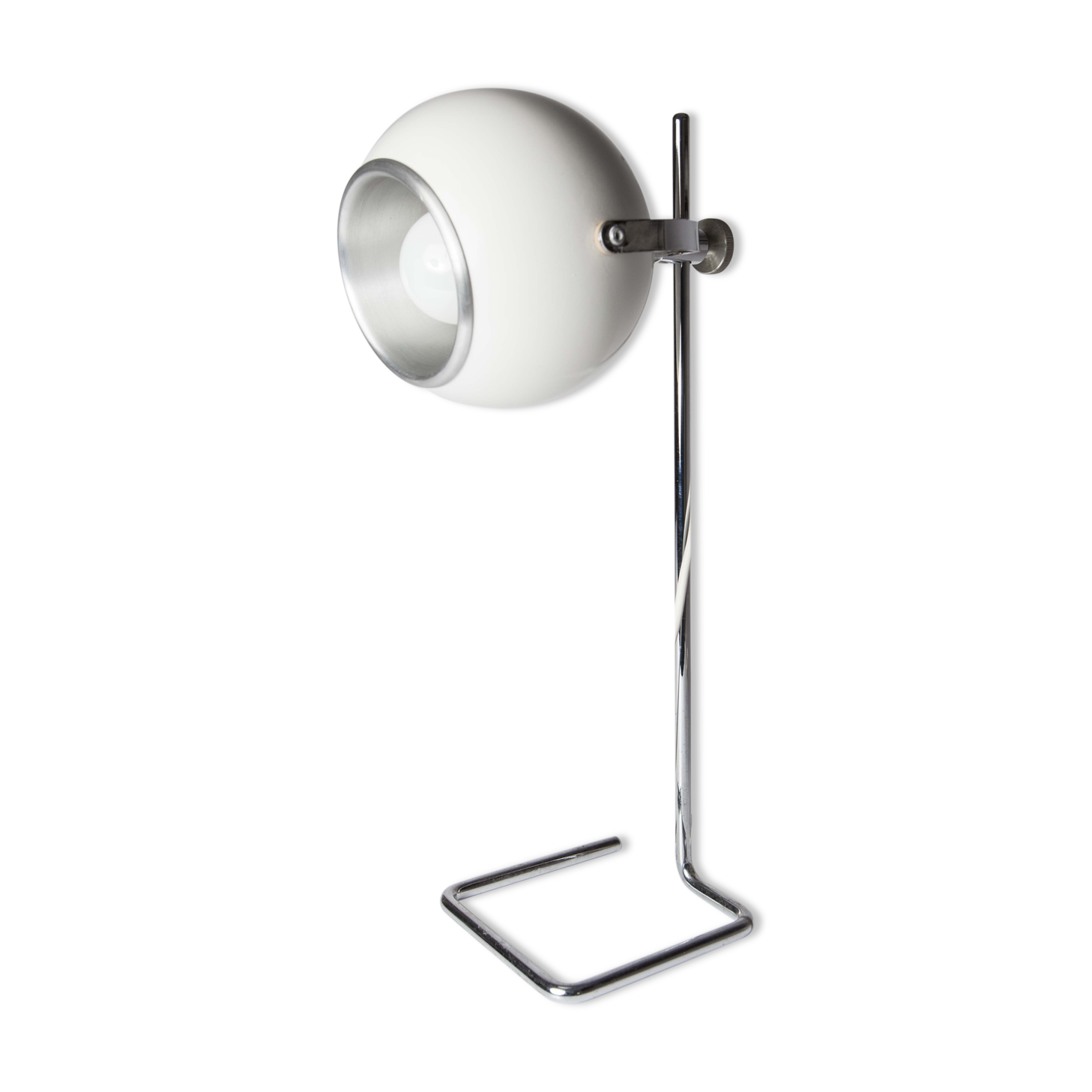 Vintage Disderot Coral Eyeball Lamp 1960