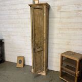 Armoire parisienne en bois patiné 1 porte