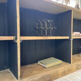 Double-sided counter with XL oak compartments