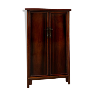 Chinese trapezoidal roller cabinet, made of rosewood.
