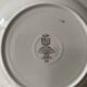 Set of 6 hollow plates Digoin Sarreguemines, Condé model