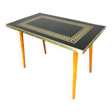 Petite table d'appoint en verre du milieu du siècle, Allemagne
