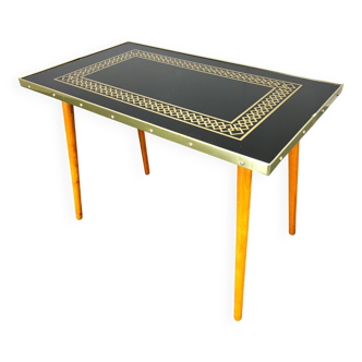 Midcentury Small Glass Side Table, Germany