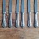 Service de 6 couteaux en inox