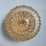 Prisma round ceiling lamp/wall lamp in vintage glossy glass