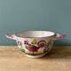 Old 19th century eared bowl, Eastern earthenware