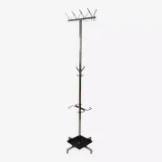 All-metal coat rack from the 50s/60s