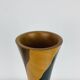 Vase diabolo bois vintage