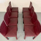 Set of 8 Arcadia chairs designed by Paolo Piva for B&B Italia from the 1980s.