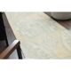 Vintage Turkish Oushak Handmade Wool Cotton Orange Runner Rug 95x224
