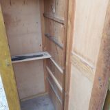 Parisian wooden wardrobe