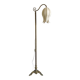 Brass floor lamp