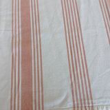 Nappe ancienne rose et blanche