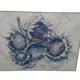 Painting under acrylic glass on bristol sheet signed bergen 1933