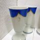 Series of 6 porcelain mazagrans from Paris 19th century