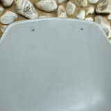 Pierre Guariche grey shell chair for Meurop 1950s-60s