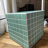Porcelain tile cube
