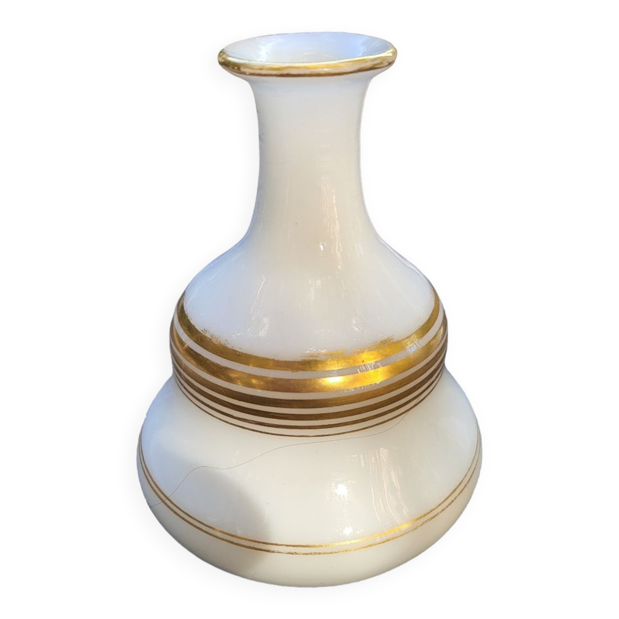 Night service in opaline Miniature dinette