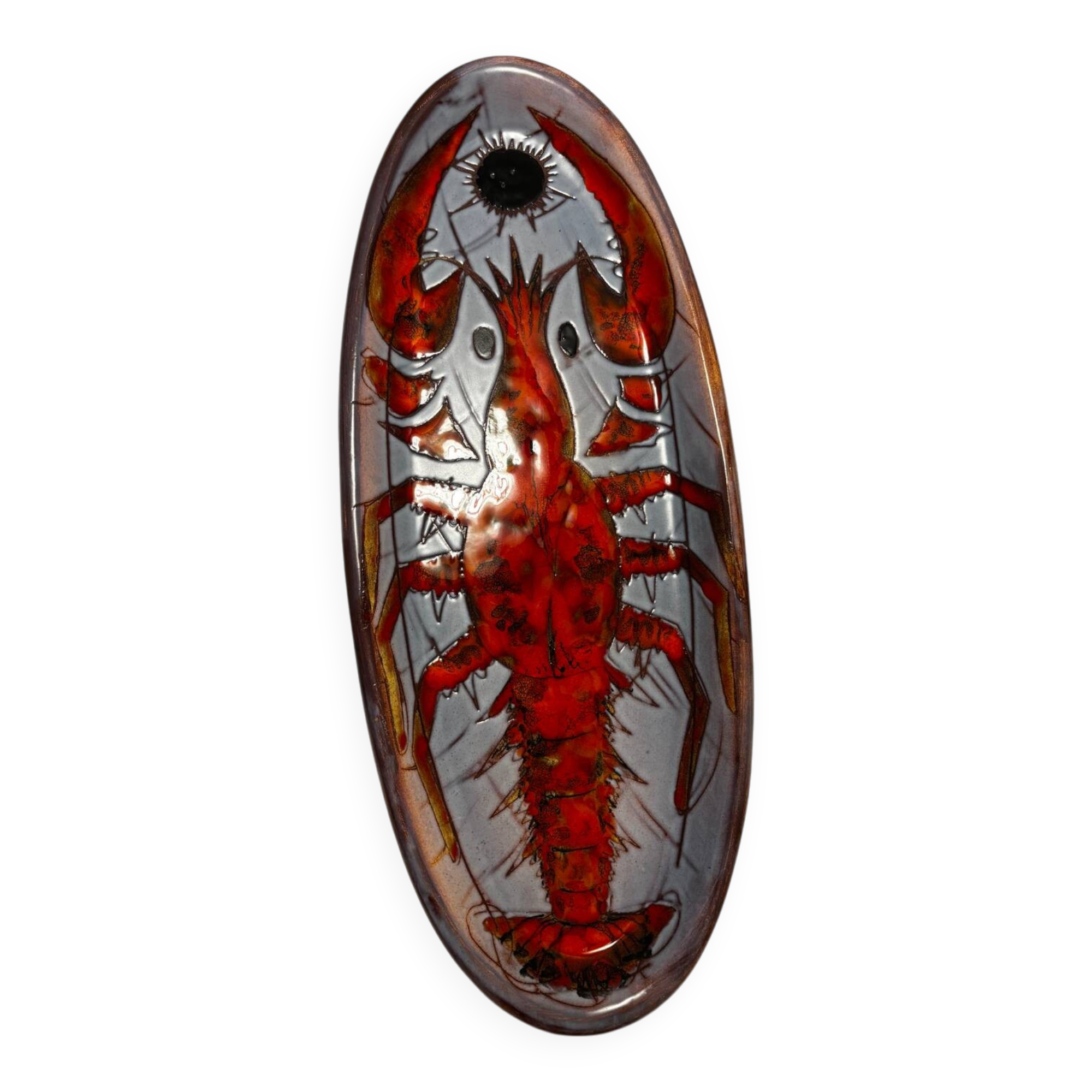 Vallauris ceramics, the Lobster by Kurt and Monique Brunner 1950, 60