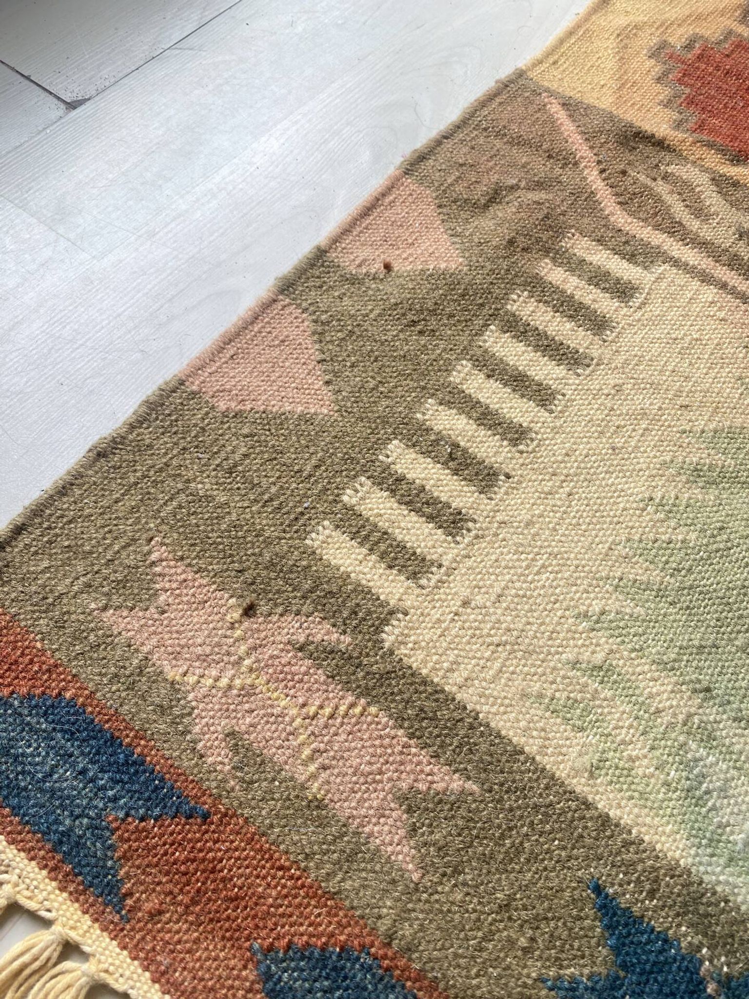 Turkish Kilim rug from Anatolia