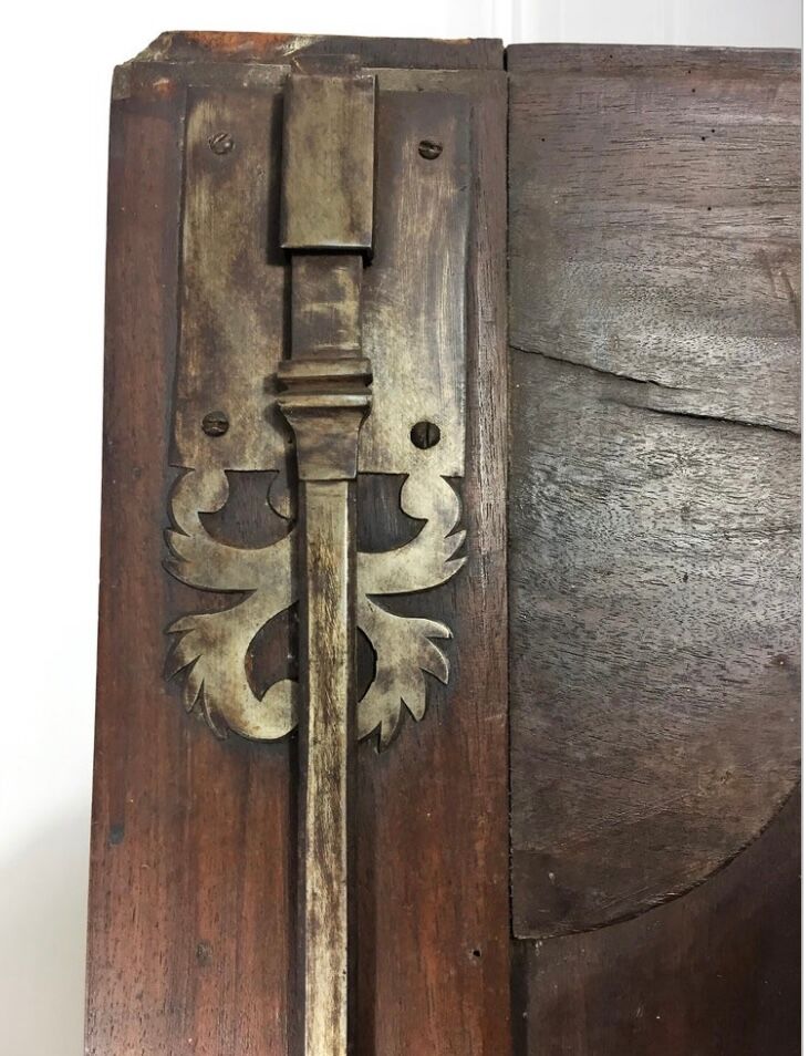 Wardrobe, Louis XVI style, Walnut, late XVII-early eighteenth century