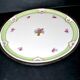 Haviland pie dish in Limoges porcelain with a Minerva silver rim.
