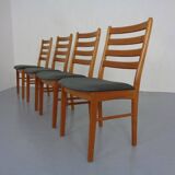 Danish Teak Dining Chairs by Korup Stolefabrik, 1970s, Set of 4