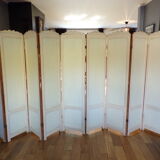 Old screen 9 wooden panels