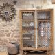 Rattan wardrobe