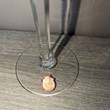 Ceska champagne flute "Danielle" fine crystal 10.25" bohemian crystal