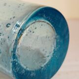 Duo de vases en verre soufflé de Biot vintages