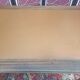 Louis XVI style desk, leather top, 3 drawers and writing tablets