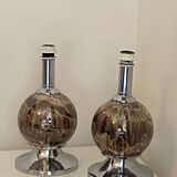 Vintage bedside lamps