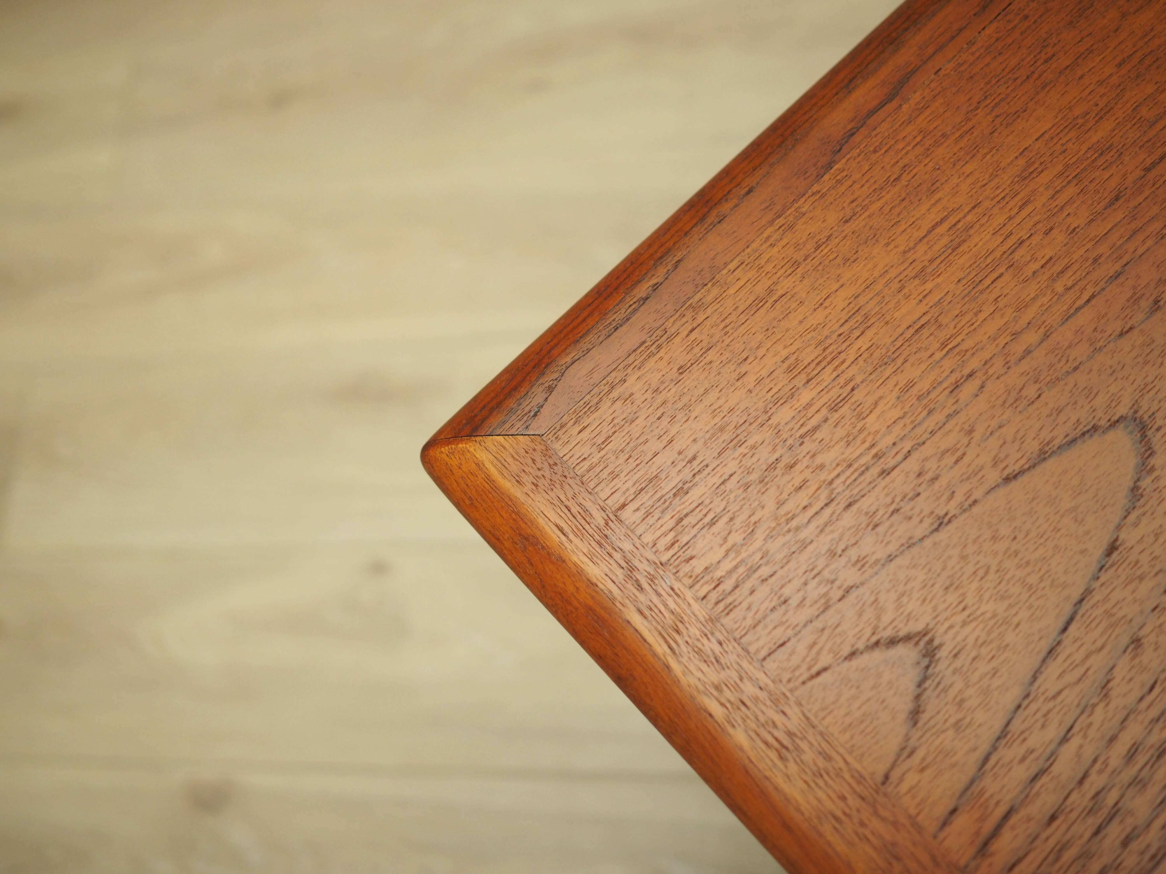 Teak table, Danish design, 1970s, production: Denmark