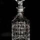 Large cut crystal whiskey decanter