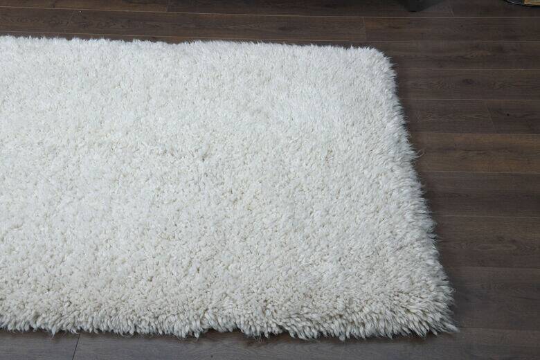 Vintage mohair tulu shaggy rug 91 x 152 cm