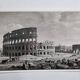 Art photography after Gaspar Van Wittel, "The Coliseum", 60s-70s