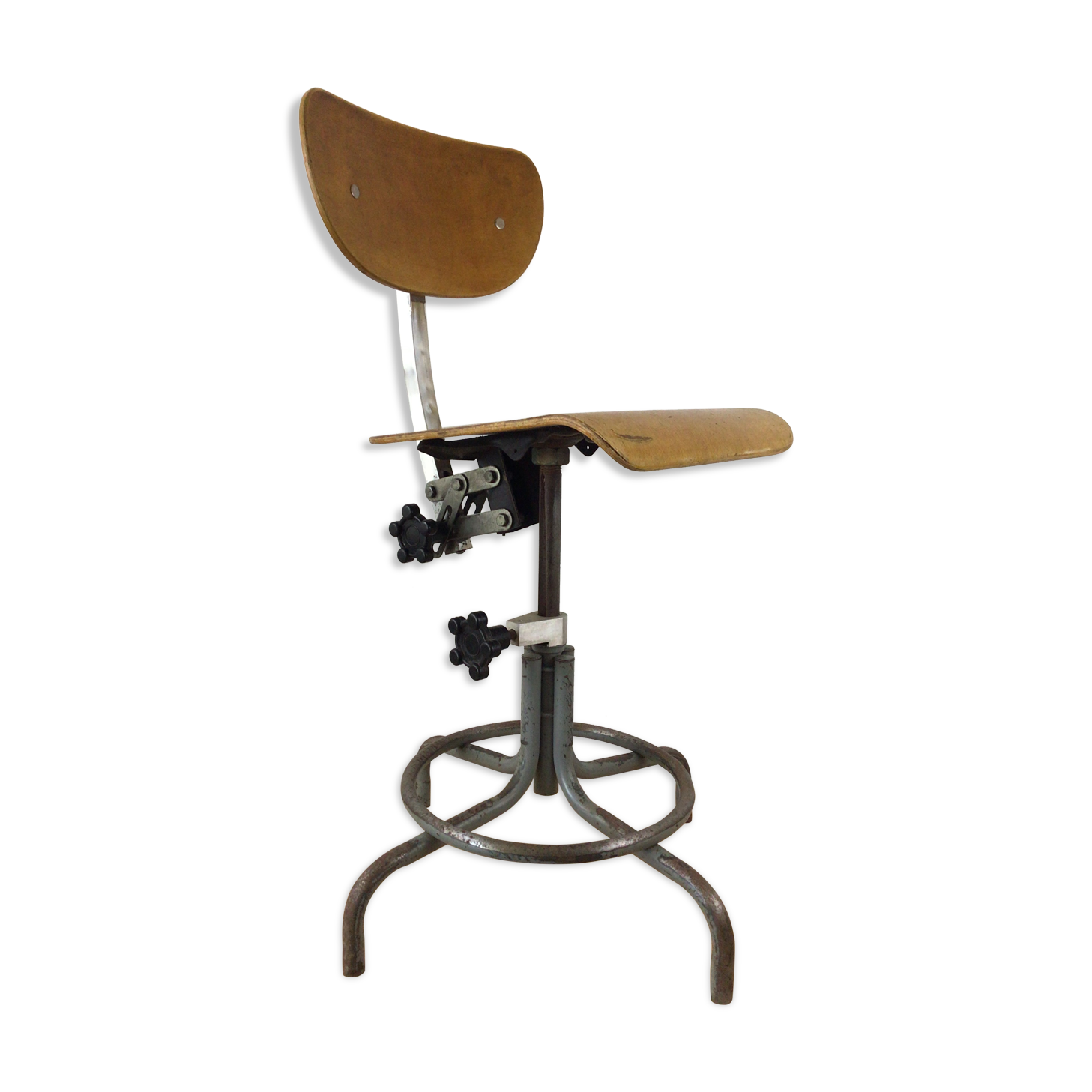 Industrial draughtsman chair